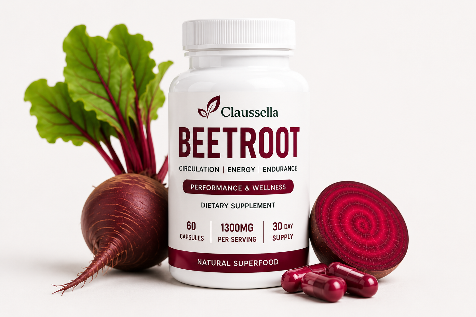Clausella beetroot bottle